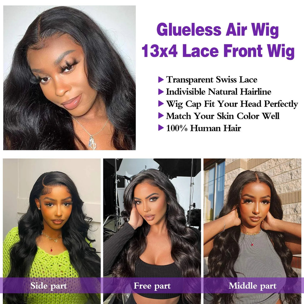 Premium Easy to Wear - Pre Cut Lace Front Clueless Human Hair Wig