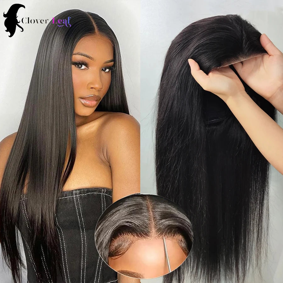 Breathtaking Pre - Plucked Top Ready to Wear Clueless Brazilian Human Hair Wig