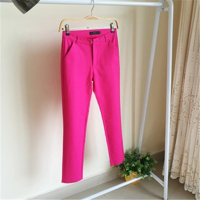 Slim Cotton Pants