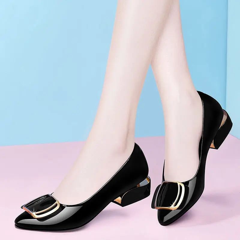 Classic Low Heel Shoes