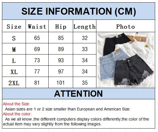 Korean Denim Shorts Women Summer Fashion Casual High Waist Ripped Jeans Pocket Tassel Y2K Hot Pants Streetwear Blue Trousers Lizbert