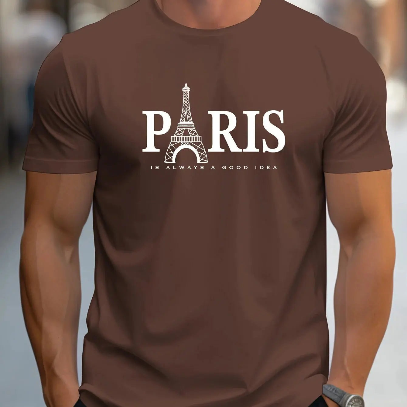 Relaxed, Breathable Casual &nbsp;Short-Sleeve Men T-Shirt Lizbert