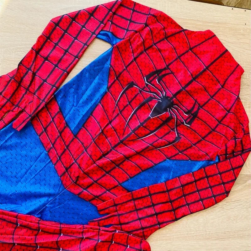 Kids Spider Jumpsuit Costume