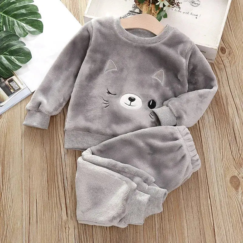 Little Ones Cozy and Comfortable Adorable Winter Pajamas Lizbert