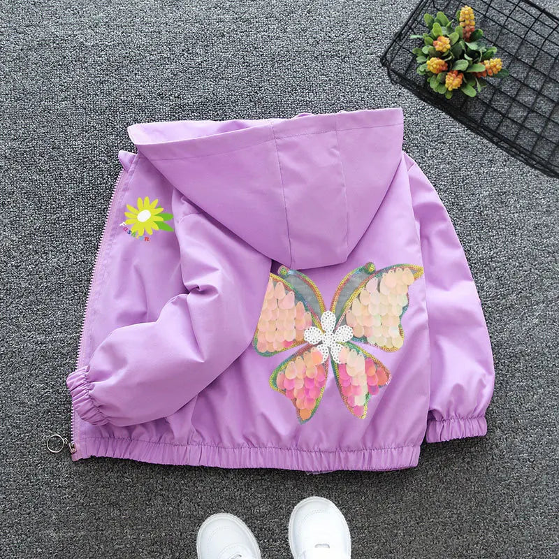 2021 New Autumn Winter Baby Girls Solid color lapel PU leather Kids Fashion Leather Jackets Children Outerwear Clothes 3-12Y Lizbert