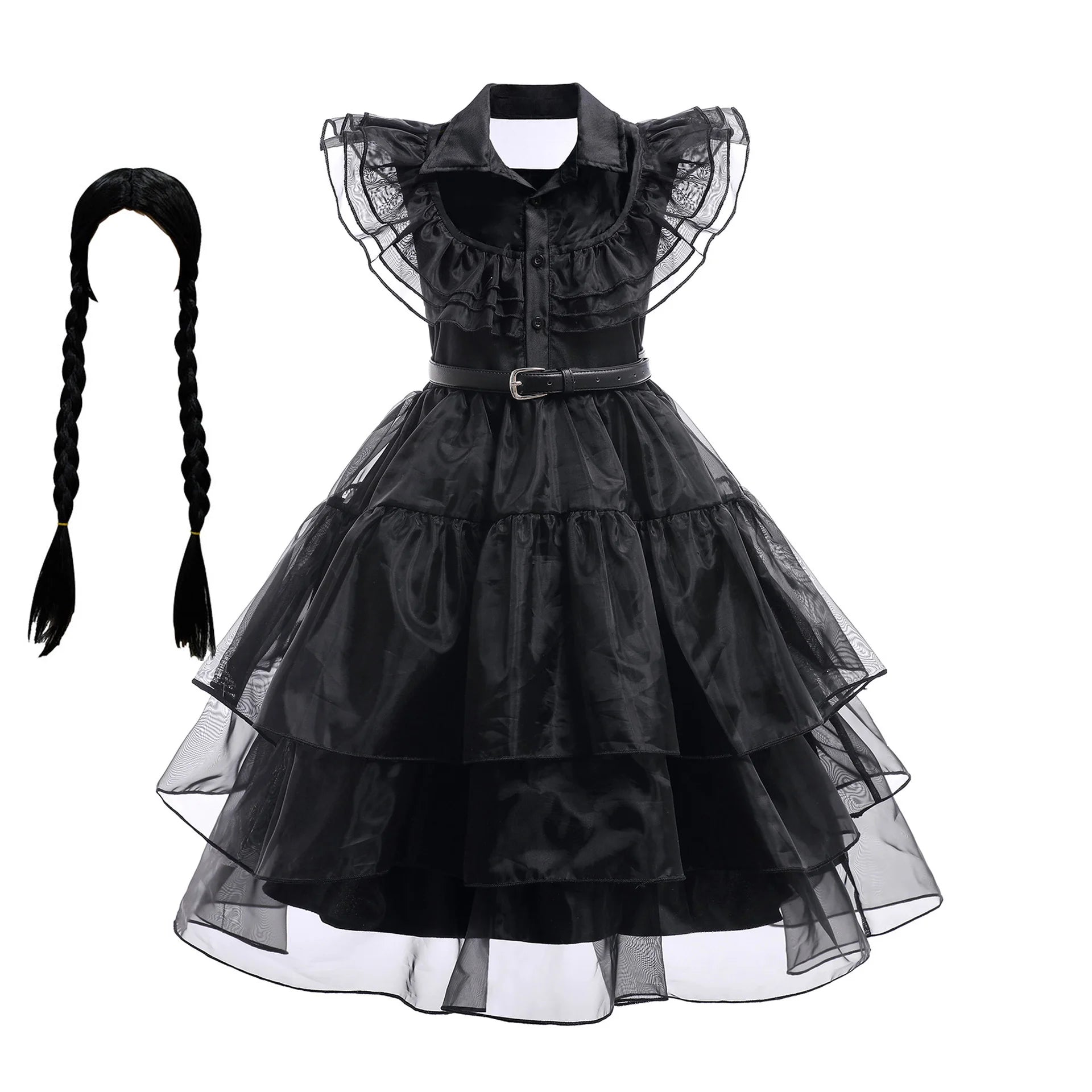 Wednesday Cosplay Dress