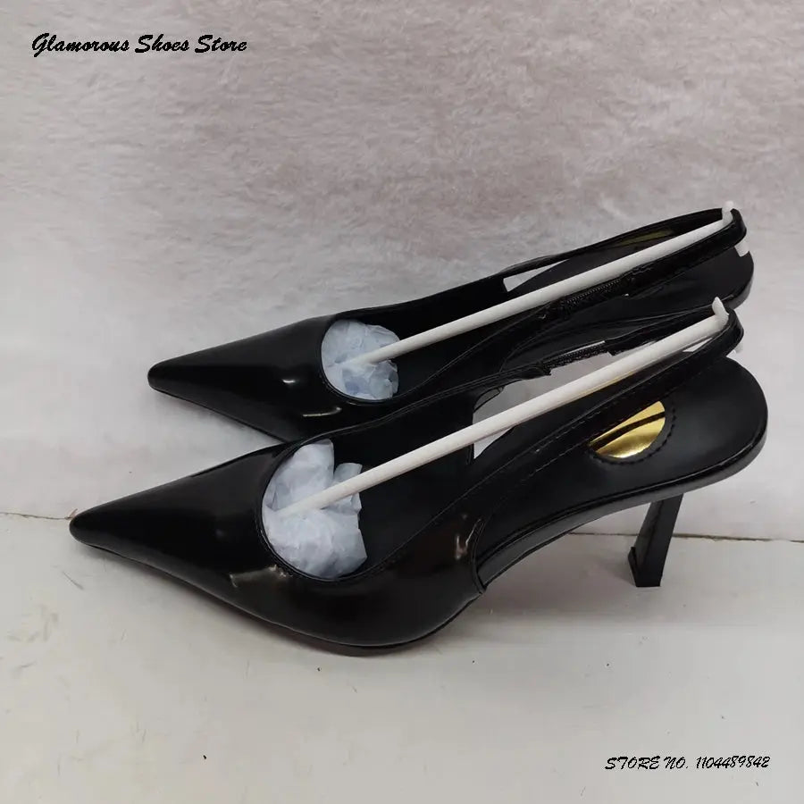 Eye Catching Slingback Thin Heels Ladies Shoes Lizbert