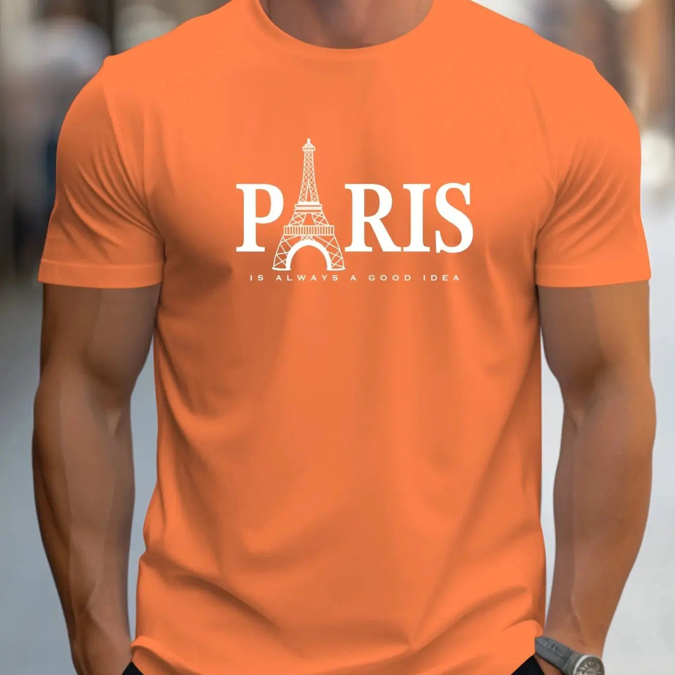 Relaxed, Breathable Casual &nbsp;Short-Sleeve Men T-Shirt Lizbert