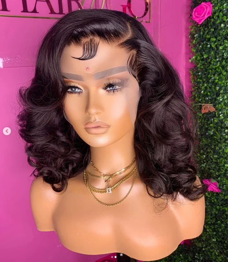 Comfortable & Easy to Wear Body Wave - Front Lace Brazilian Wig Human Hair