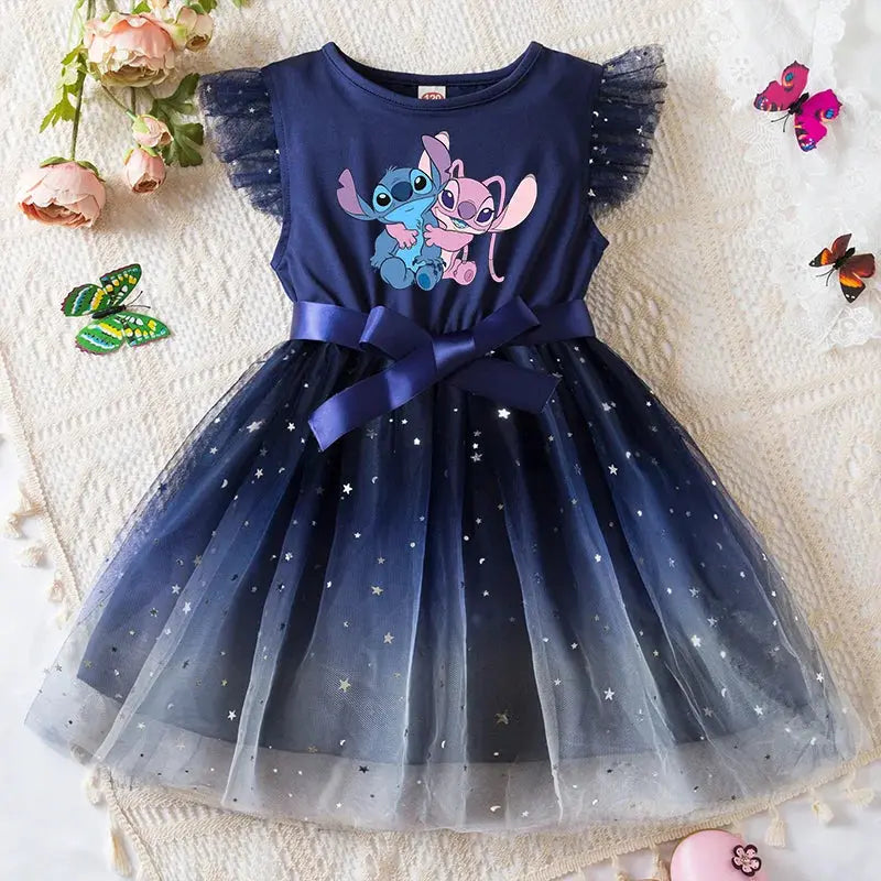 Adorable Knee-Length Princess Dress Lizbert