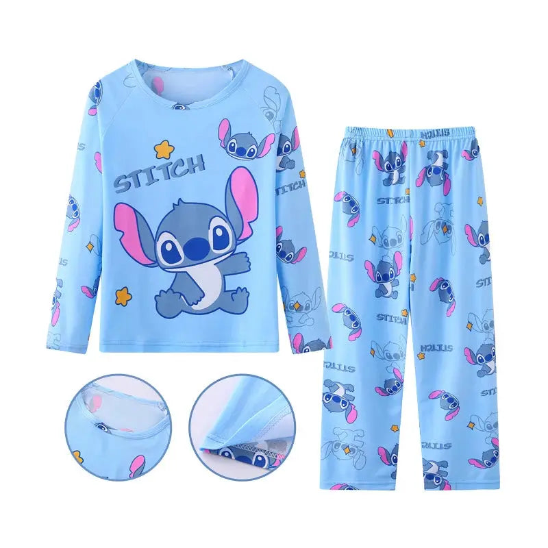 Cozy and Stylish Boys & Girls  Cartoon-Themed Pajamas Lizbert