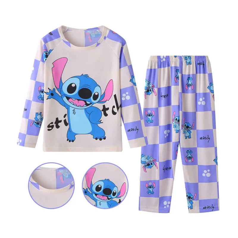 Cozy and Stylish Boys & Girls  Cartoon-Themed Pajamas Lizbert