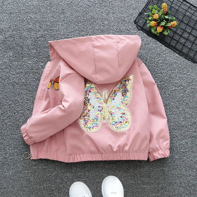 2021 New Autumn Winter Baby Girls Solid color lapel PU leather Kids Fashion Leather Jackets Children Outerwear Clothes 3-12Y Lizbert