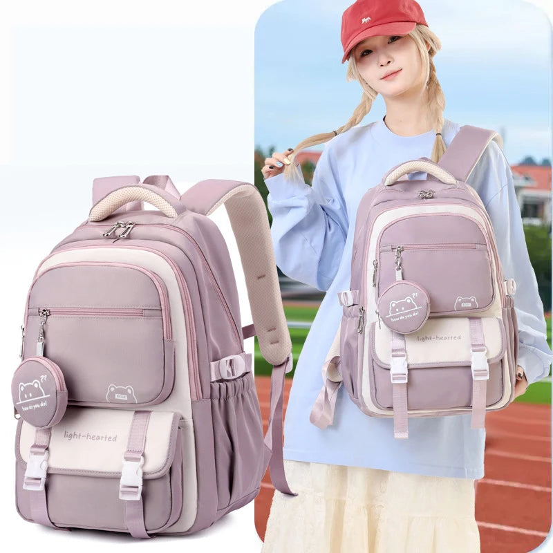 Waterproof light Weight Girls Backpacks School Bags for women Fashion travel bag printing child School Backpack mochila infantil Lizbert
