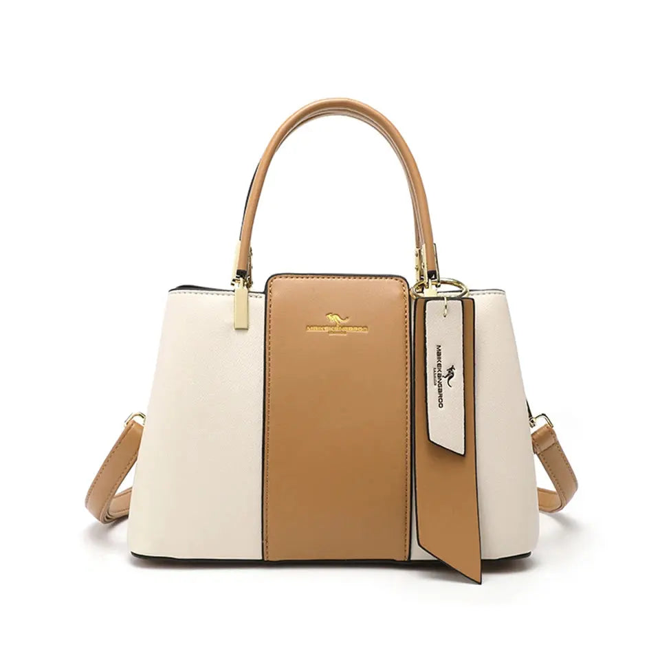 Luxury Handbag Fashion Print Large Capacity Soft Leather Women Shoulder Crossbody Bag Leisure Designer Ladies Purses and Handbag Lizbert