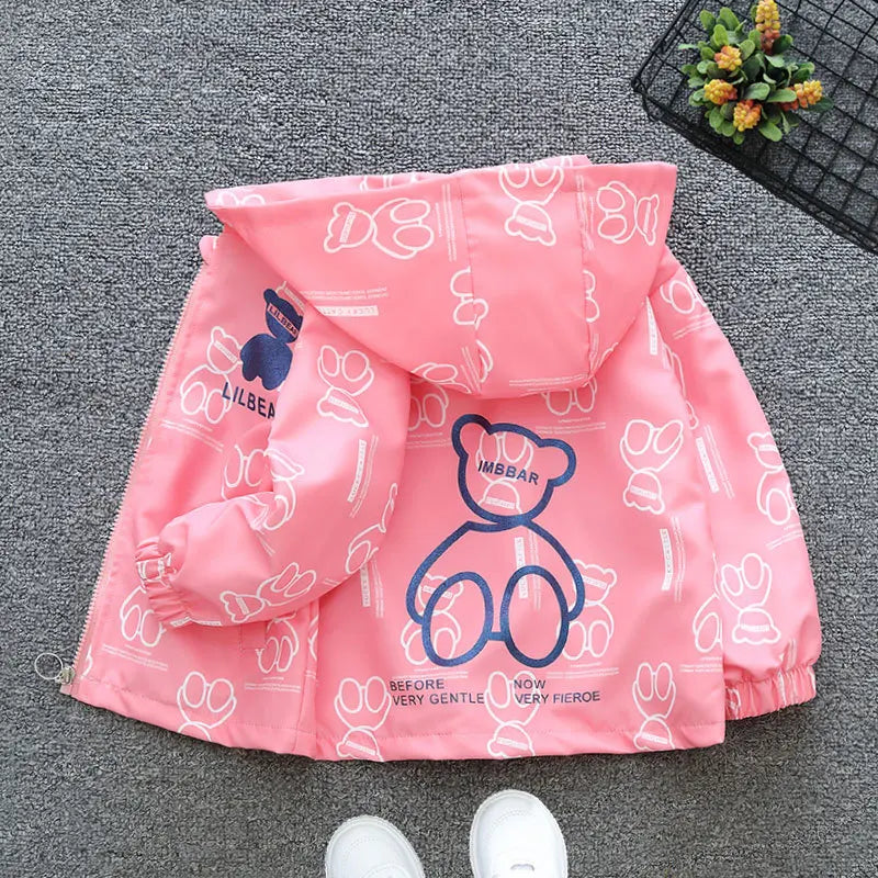 2021 New Autumn Winter Baby Girls Solid color lapel PU leather Kids Fashion Leather Jackets Children Outerwear Clothes 3-12Y Lizbert