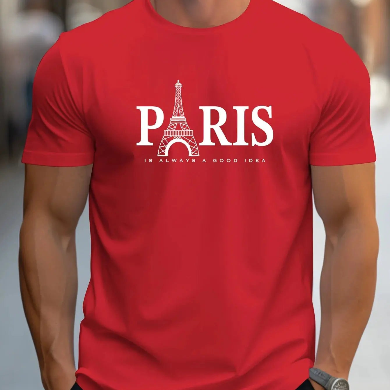 Relaxed, Breathable Casual &nbsp;Short-Sleeve Men T-Shirt Lizbert
