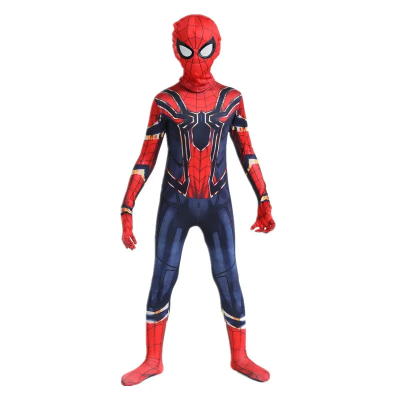 Kids Spider Jumpsuit Costume