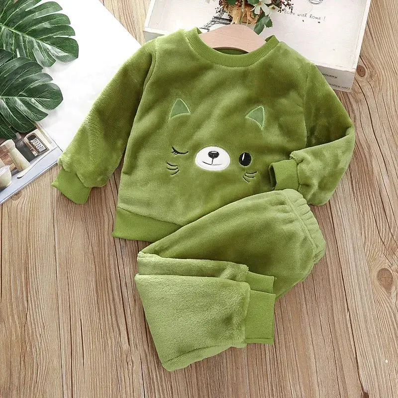 Little Ones Cozy and Comfortable Adorable Winter Pajamas Lizbert