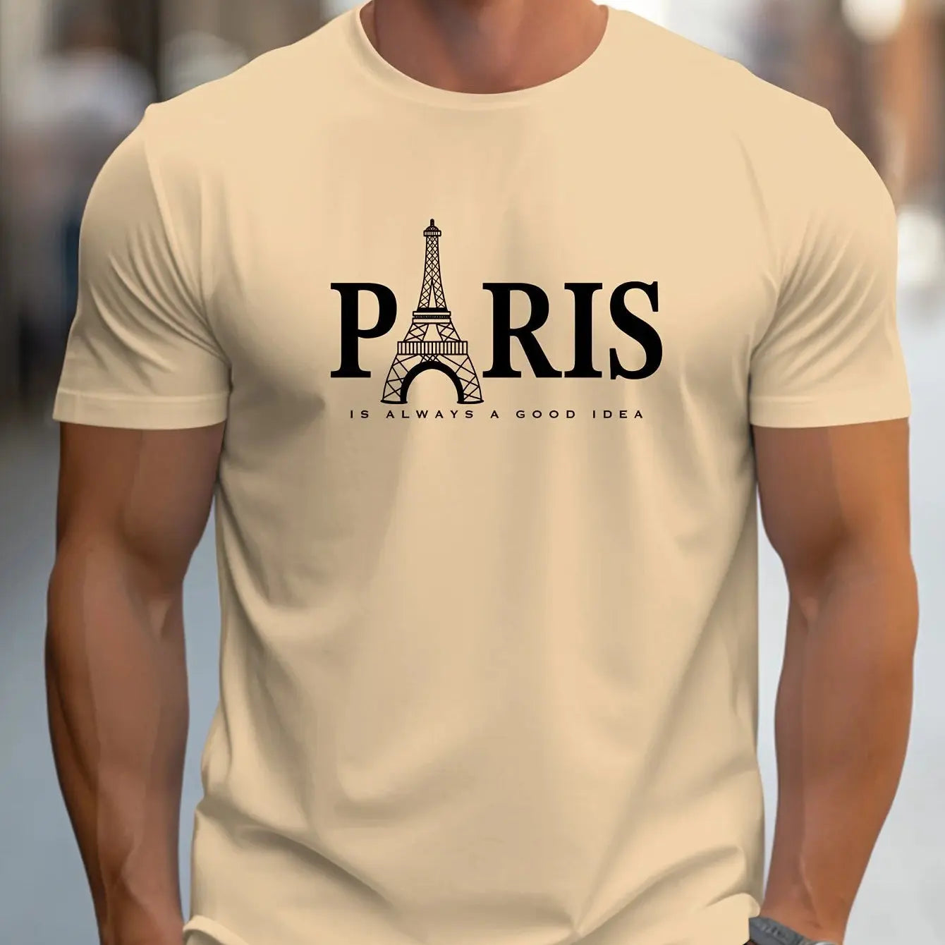 Relaxed, Breathable Casual &nbsp;Short-Sleeve Men T-Shirt Lizbert