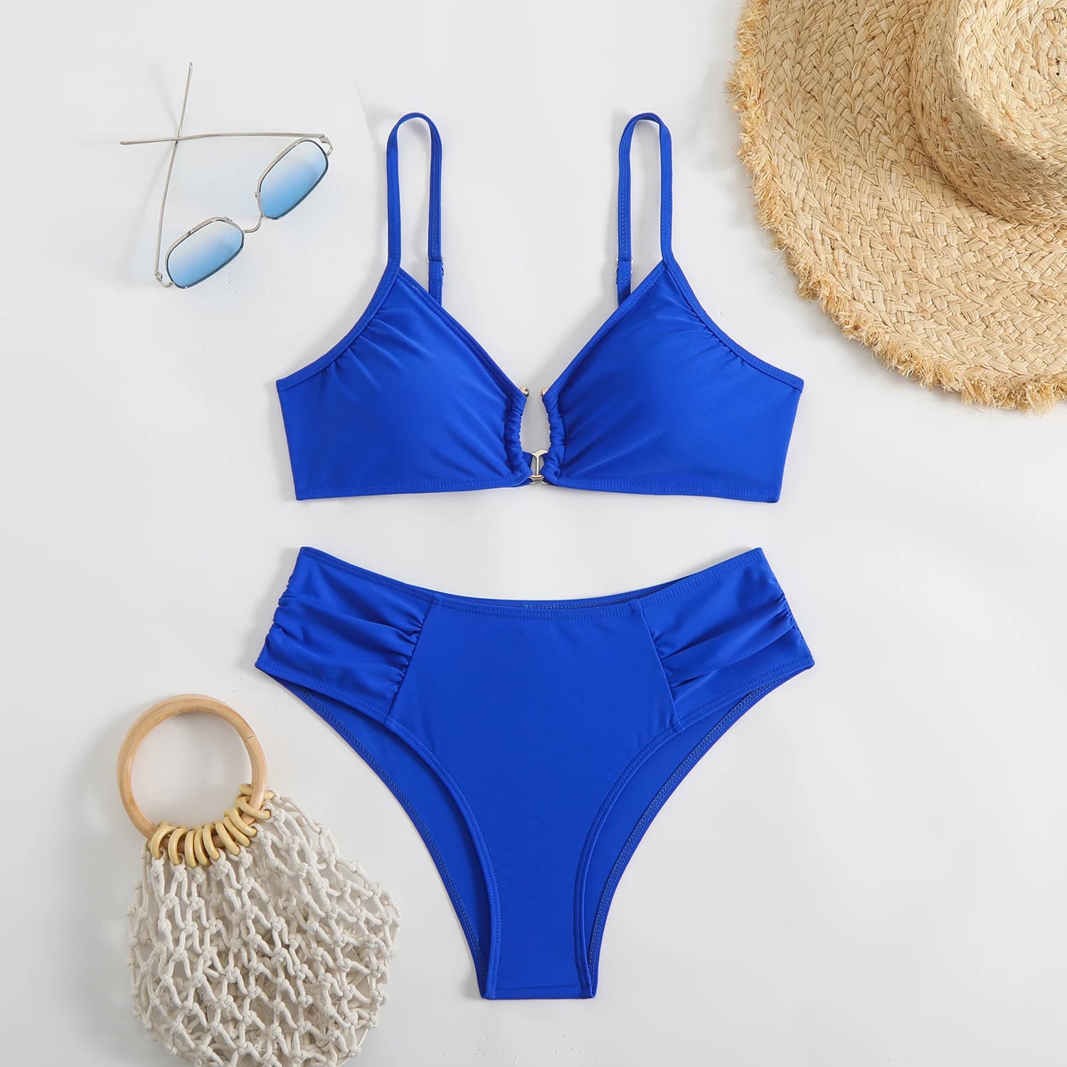 Sexy Bikini Women's Swimsuit 2025 Two-piece Swimwear High Waisted Bikinis Set Female Bathing Suit Push Up Swimming for Beachwear - Lizbert