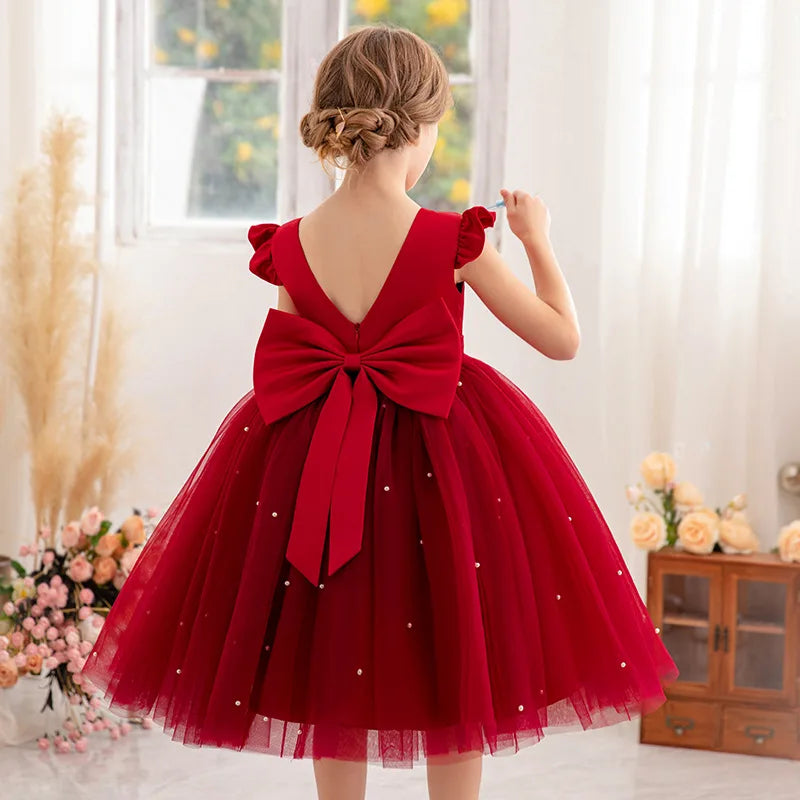 Kids Dresses for Girls Clothes Children's Clothing Fairy Princess Girls Dress Dance Wear Stage Party Lace Cosplay Costumes Lizbert