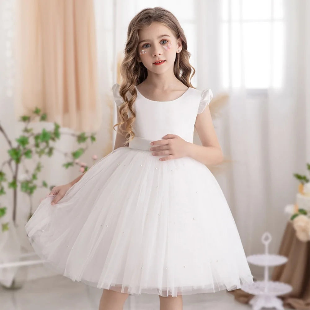 Kids Dresses for Girls Clothes Children's Clothing Fairy Princess Girls Dress Dance Wear Stage Party Lace Cosplay Costumes Lizbert