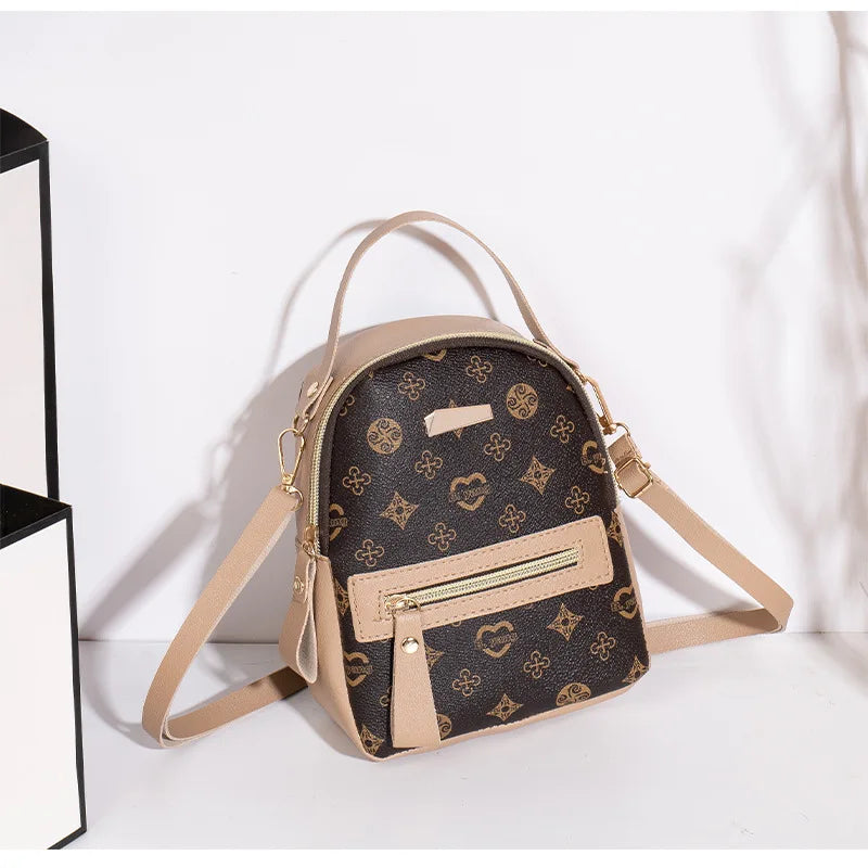 Flower backpack 2022 ladies bag fashion backpack women's bag bag women's fresh and sweet student school bag Lizbert