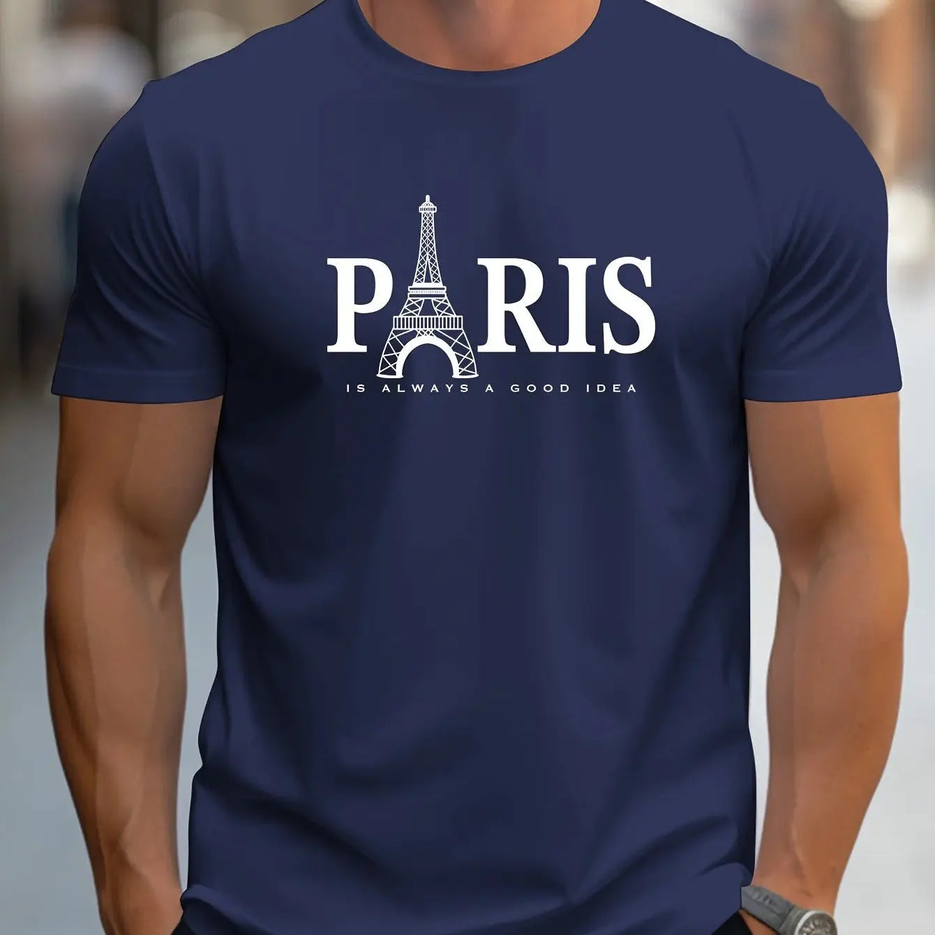 Relaxed, Breathable Casual &nbsp;Short-Sleeve Men T-Shirt Lizbert
