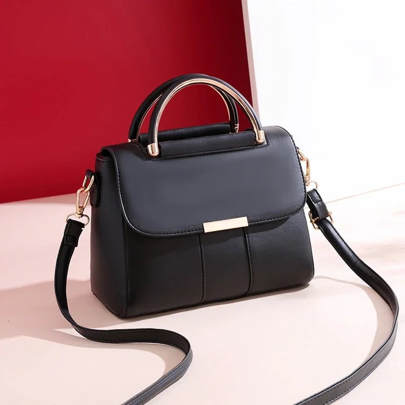 PU Leather Handbag Purse Women's Bag Trend Designer Shoulder Crossbody Sac Lady Messenger Small Tote Hand Pouch Lizbert