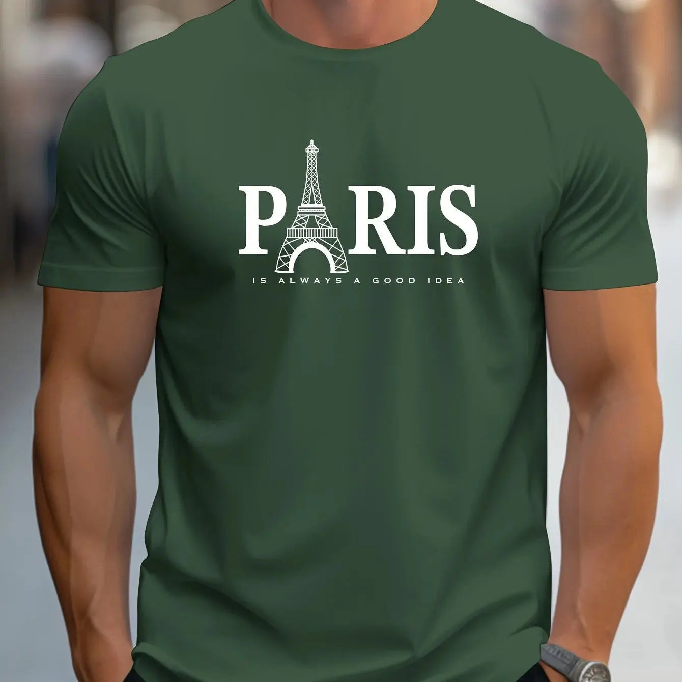 Relaxed, Breathable Casual &nbsp;Short-Sleeve Men T-Shirt Lizbert