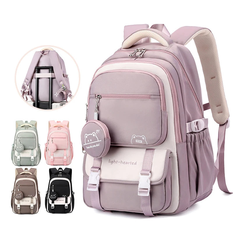 Waterproof light Weight Girls Backpacks School Bags for women Fashion travel bag printing child School Backpack mochila infantil Lizbert