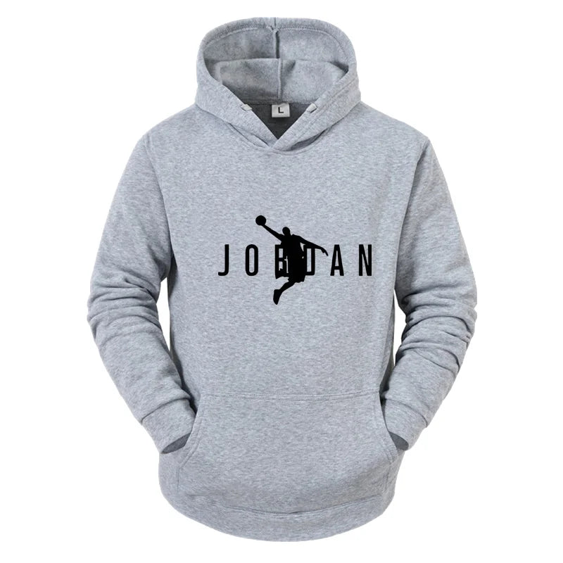 2025 Autumn/Winter Men's Casual Sports Fashion Hoodie Suitable for Outdoor Activities Leisure Streets Slow Running Fitness