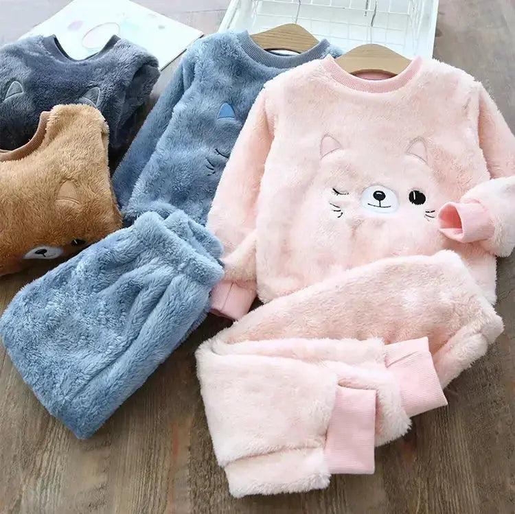 Little Ones Cozy and Comfortable Adorable Winter Pajamas Lizbert