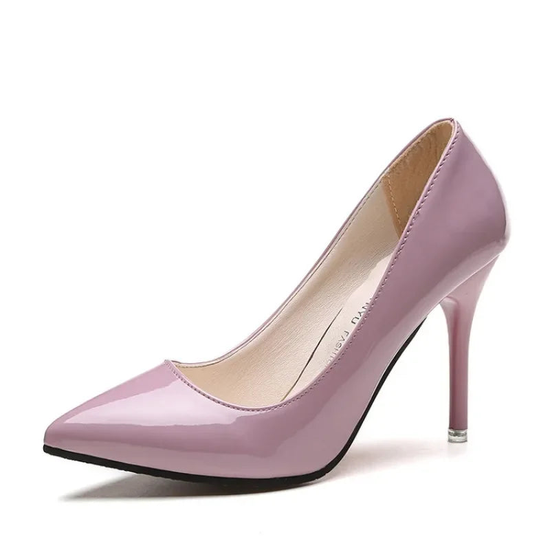 Comfortable & Flattering Pointed  Toe - Ladies High Heel Shoes