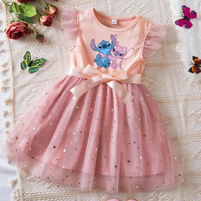 Adorable Knee-Length Princess Dress Lizbert