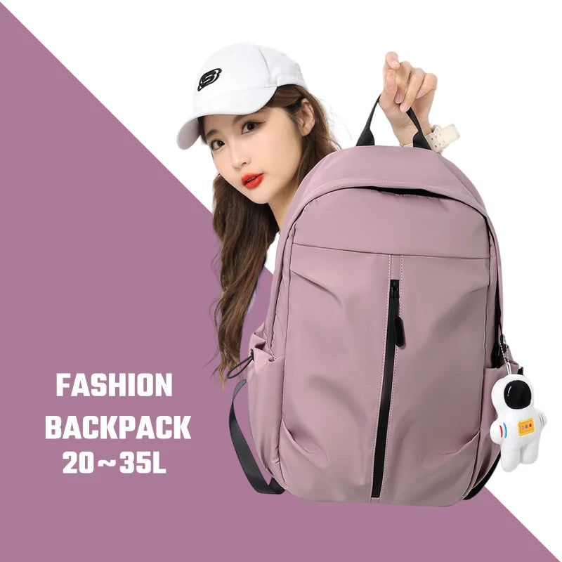 35L Fashion Backpack Waterproof High Capacity Travel College Backpack for Men And Women Trendy Laptop School Bag Lizbert
