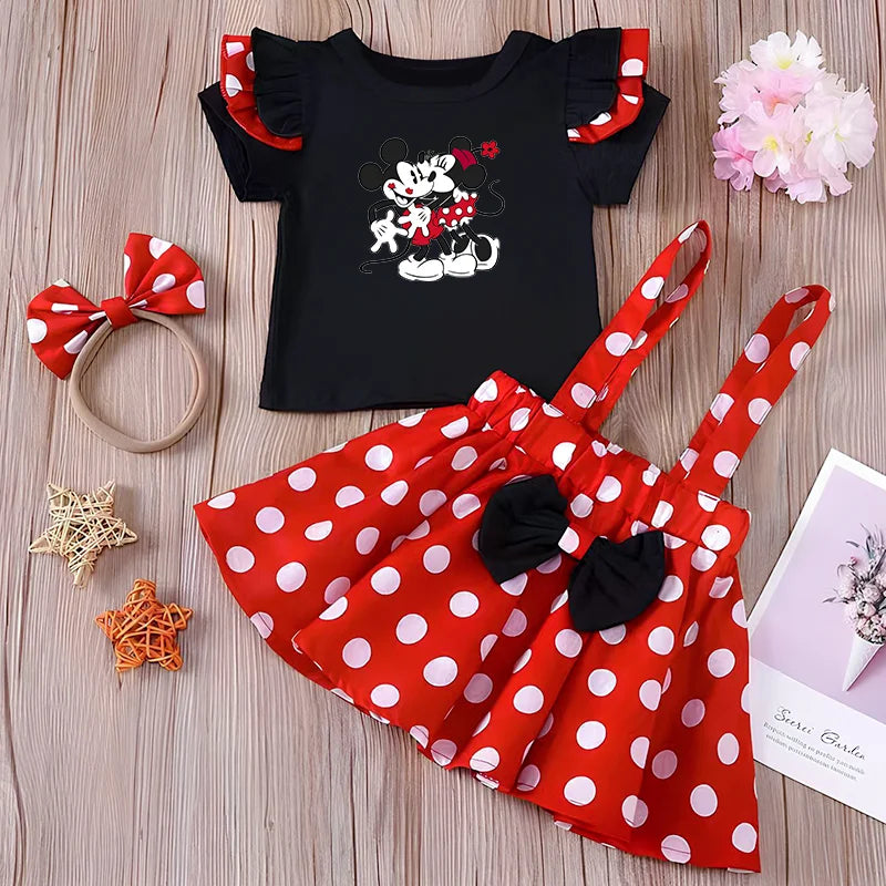 Bow Skirt Set