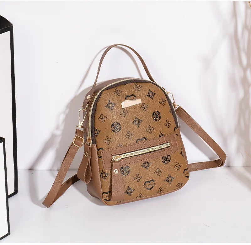 Flower backpack 2022 ladies bag fashion backpack women's bag bag women's fresh and sweet student school bag Lizbert