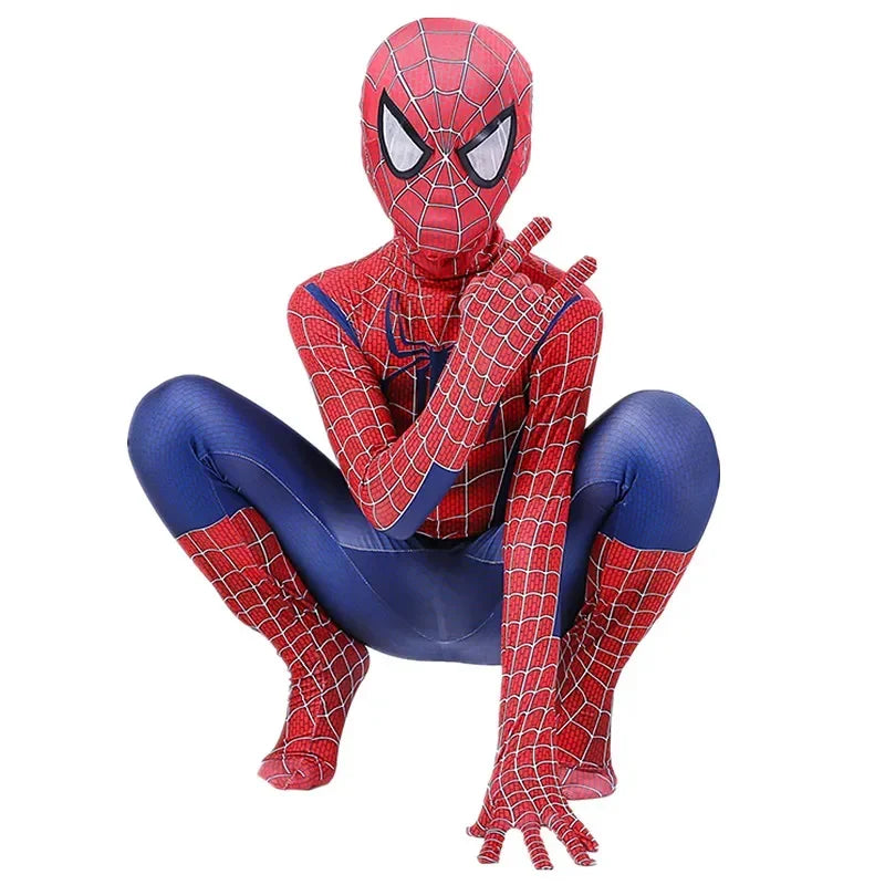Kids Spider Jumpsuit Costume