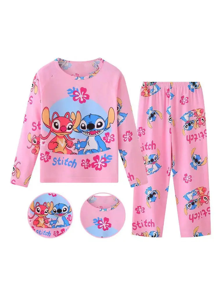 Cozy and Stylish Boys & Girls  Cartoon-Themed Pajamas Lizbert
