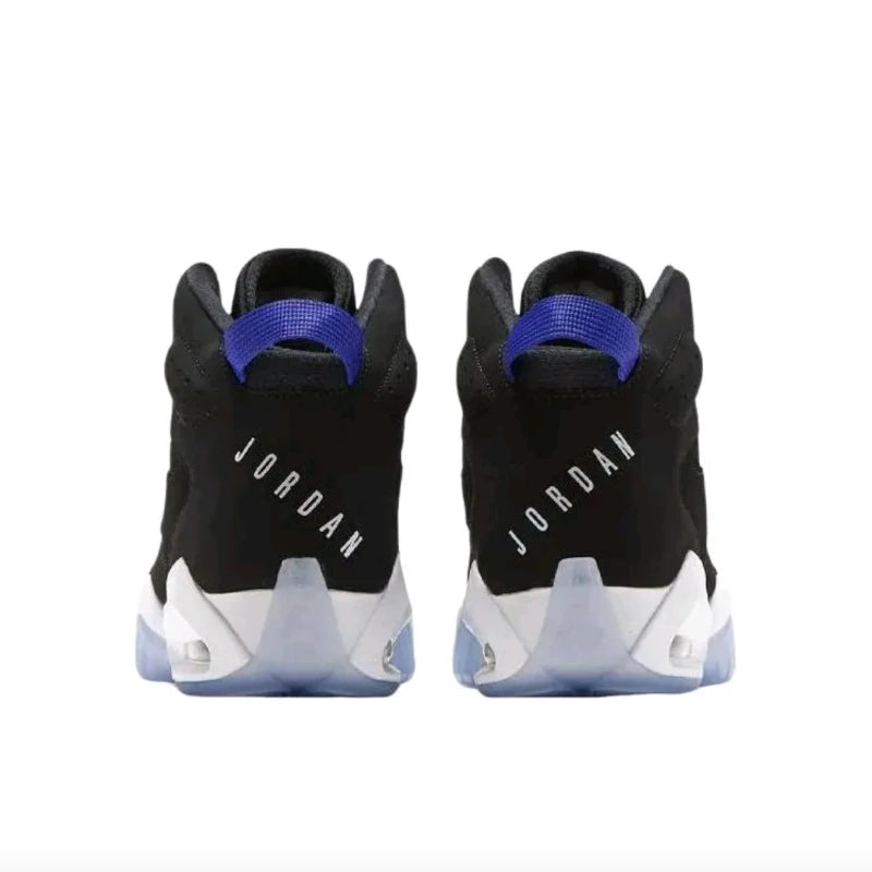 Jordan Lift Off Men's Running Shoes, Outdoor, Light Weight, Trendy, Durable, Shockproof Basketball Shoes, Black/White/Purple Lizbert