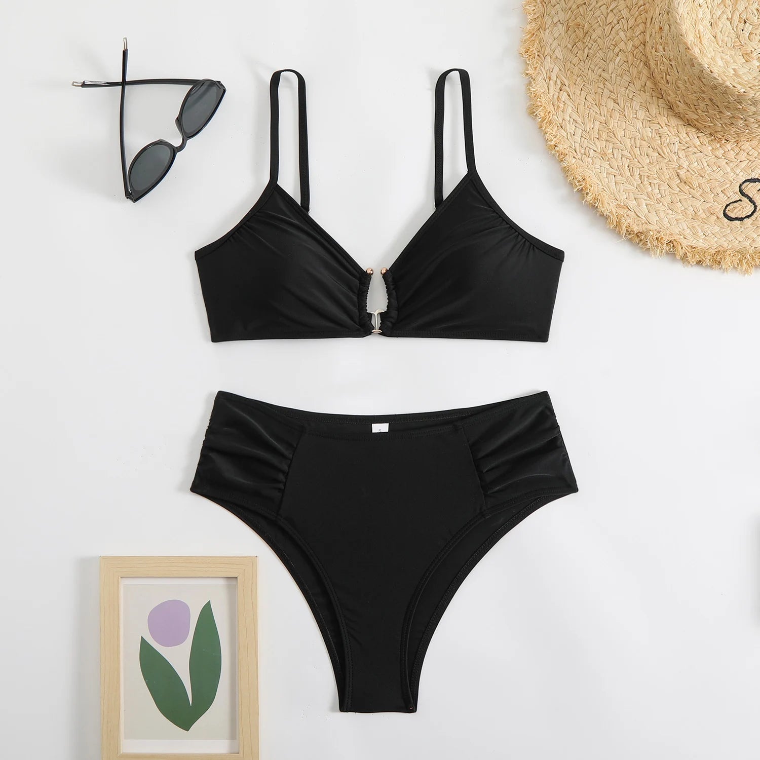 Sexy Bikini Women's Swimsuit 2025 Two-piece Swimwear High Waisted Bikinis Set Female Bathing Suit Push Up Swimming for Beachwear - Lizbert