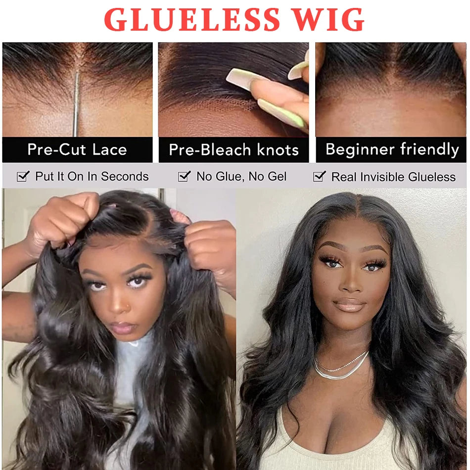 Gorgeous Look Clueless 13x6 Front Lace  - Body Wave Human Hair Wig