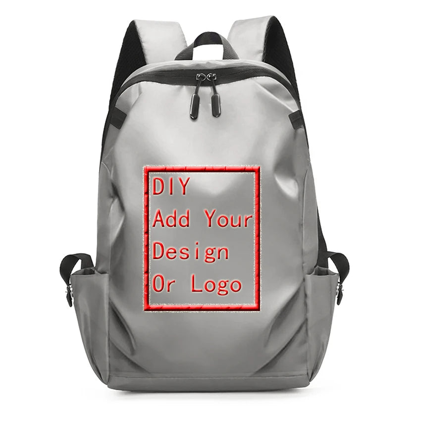 JODAN Letter Pattern Printed Canvas Men Women's Neutral Backpack Student Schoolbag Fashion Boy Girl Laptop Rucksack USB Port Lizbert