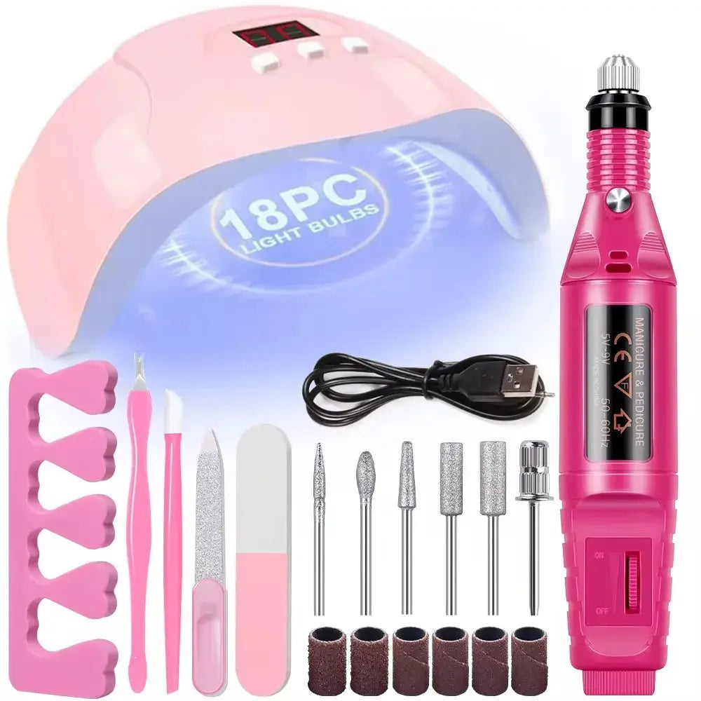 Incredible Salon-Quality Nails All-In-One Manicure Kit Lizbert
