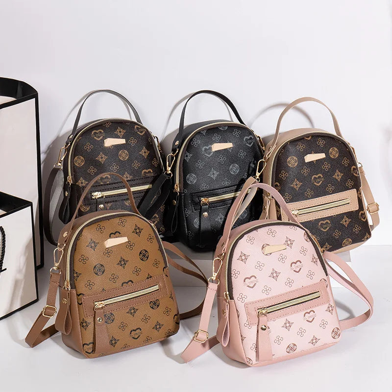 Flower backpack 2022 ladies bag fashion backpack women's bag bag women's fresh and sweet student school bag Lizbert