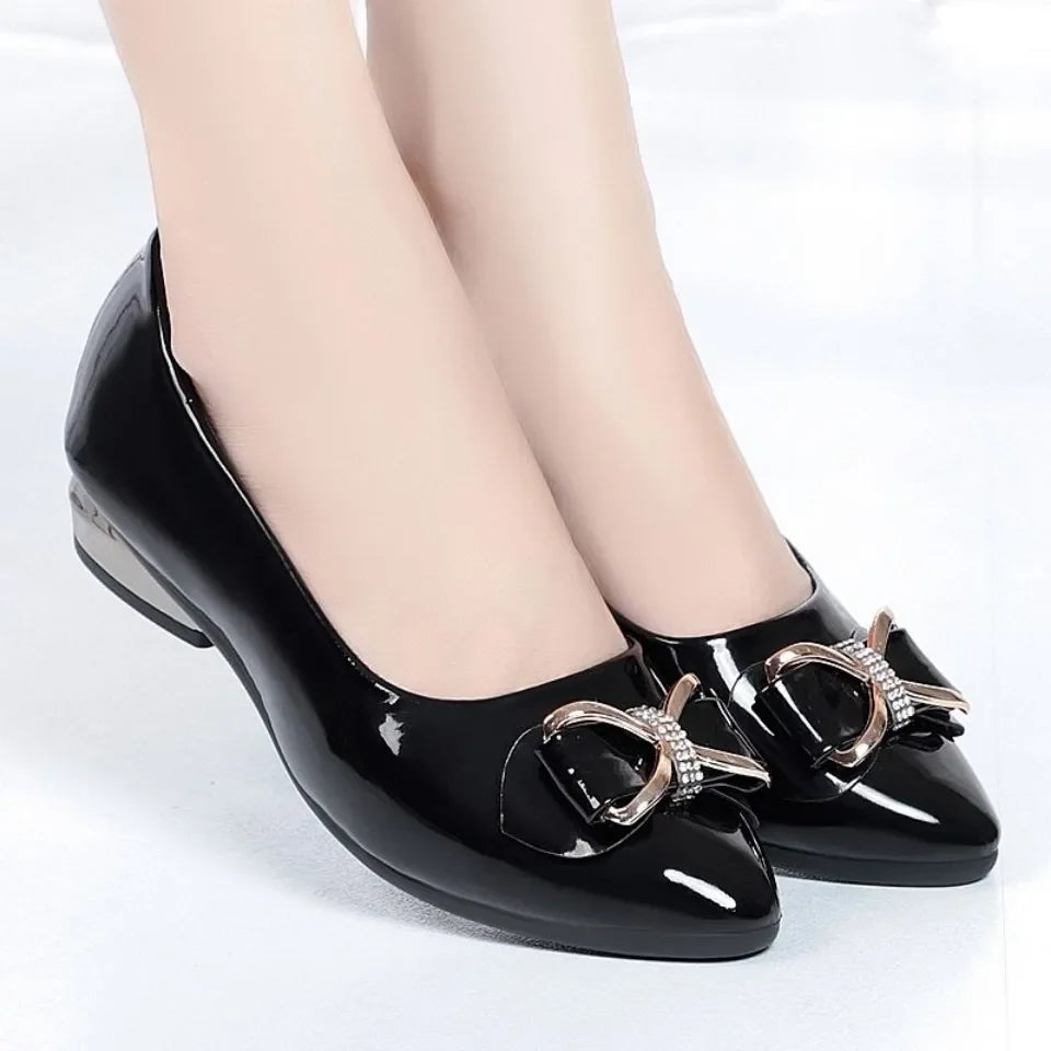 Classic Low Heel Shoes