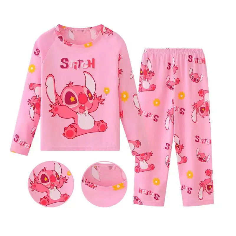 Cozy and Stylish Boys & Girls  Cartoon-Themed Pajamas Lizbert