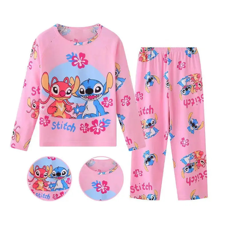 Cozy and Stylish Boys & Girls  Cartoon-Themed Pajamas Lizbert